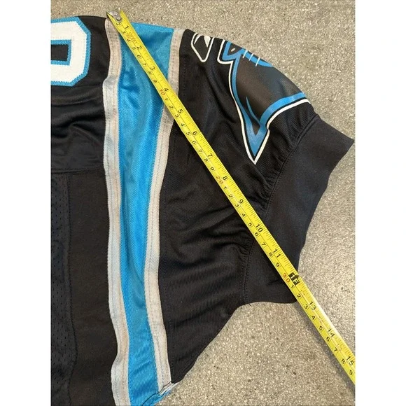 VTG Rebook Jersey Carolina Panther Authentic Practice(Worn)Linebackers(4LB)Rare